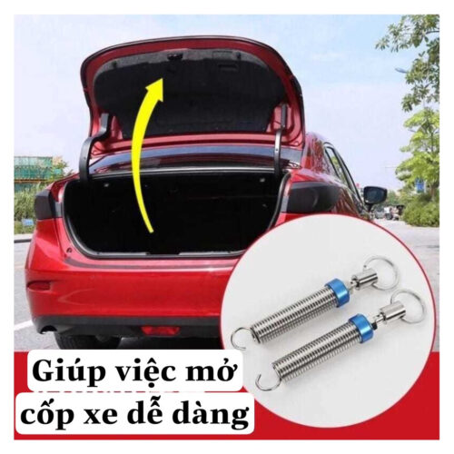 Lò xo tự động nâng mở cốp ô tô thông minh cho các dòng xe Sedan. Đơn giá là 1 cặp 2 chiếc