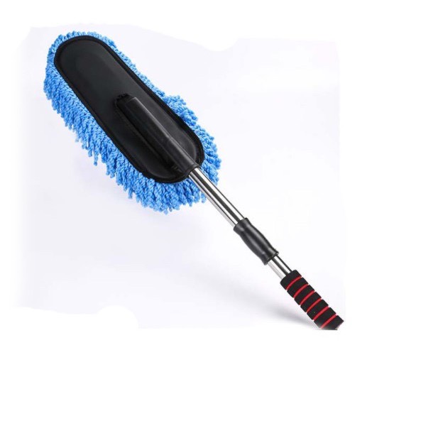 Chổi lau xe ô tô đa năng nano, có thể kéo dài thu ngắn, Cây lau xe, khăn lau xe ô tô - Ảnh 9
