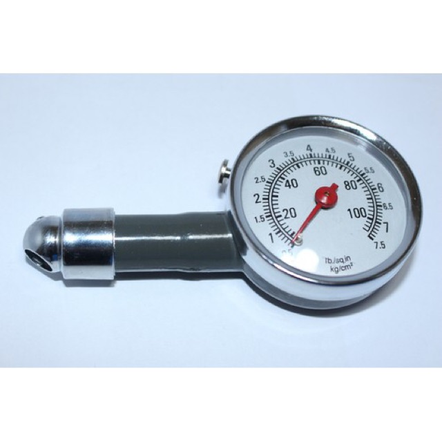 Đồng hồ đo áp suất lốp xe ô tô, xe máy tiện lợi, chất liệu hợp kim - Ảnh 6