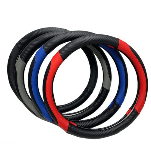 Bọc volang Ô TÔ, Bao Tay lái Xe Hơi Sparco Da Pha Vân CacBon