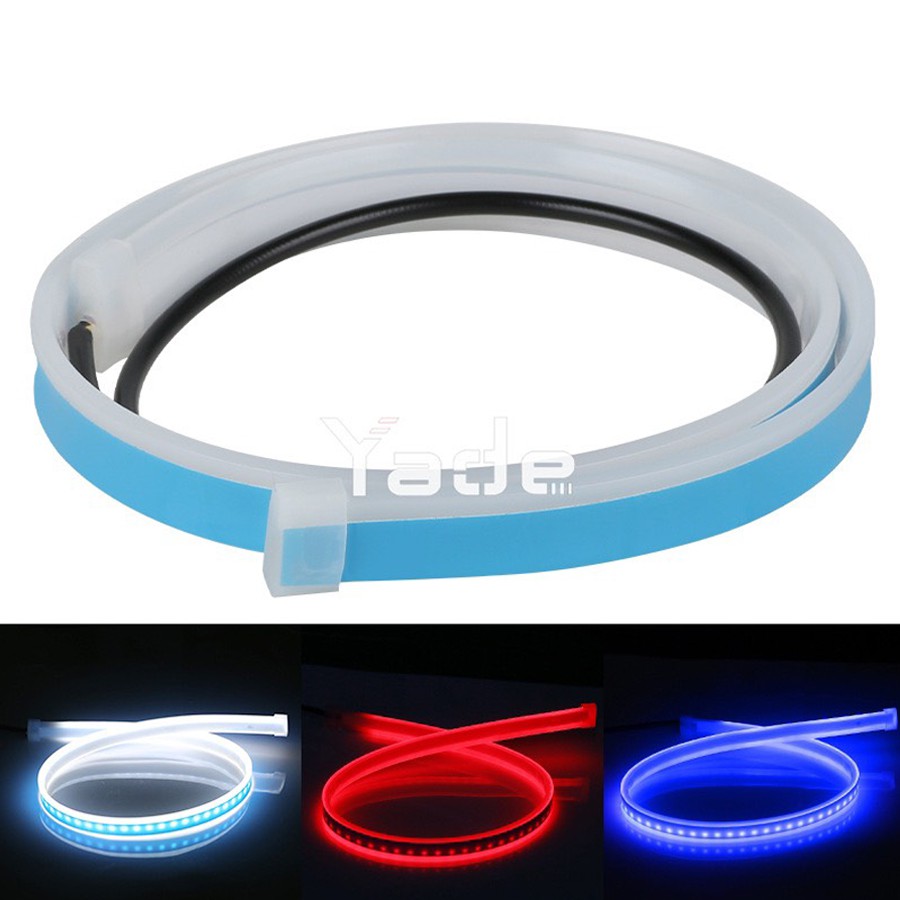 Set 2 đèn LED dây siêu mỏng 60cm tín hiệu kép cho xe ô tô chất lượng cao - Led dây 12v cho xe hơi - Ảnh 9