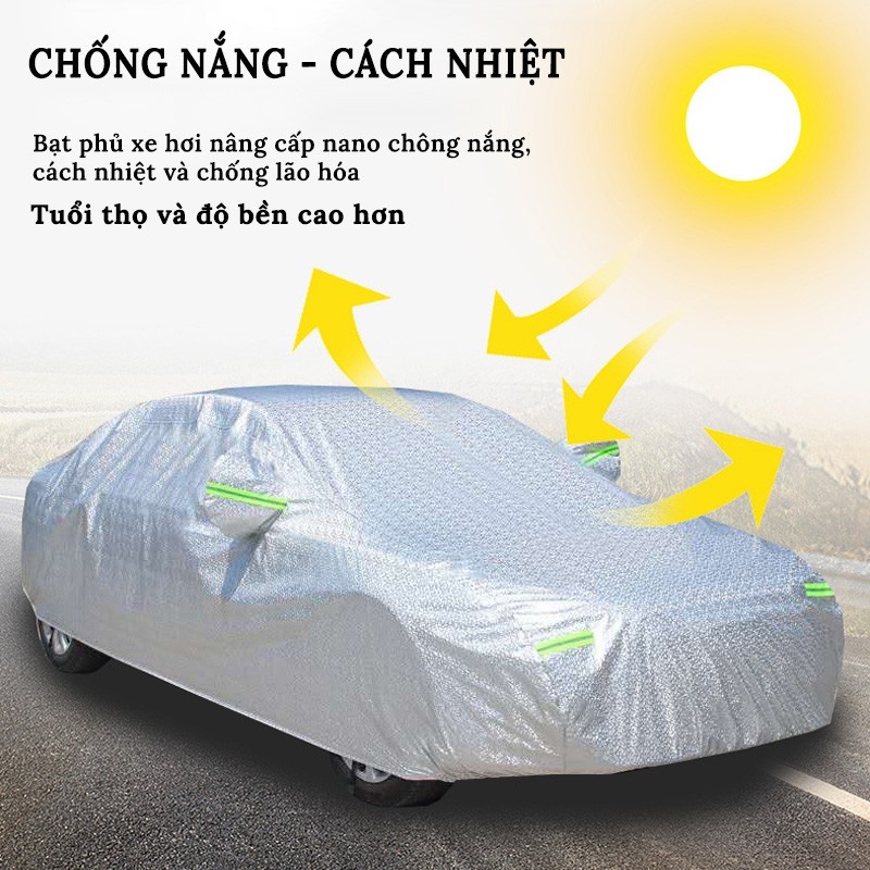 Bạt phủ ô tô bảo vệ xe của bạn – cách lựa chọn bạt phủ tốt
