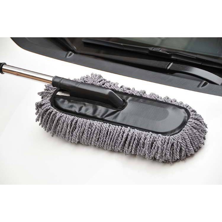 Chổi lau xe ô tô đa năng nano, có thể kéo dài thu ngắn, Cây lau xe, khăn lau xe ô tô - Ảnh 7