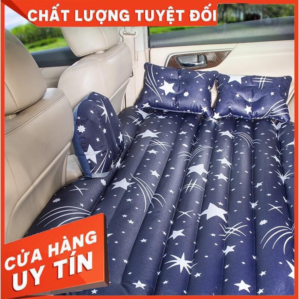 Nệm hơi ô tô dùng cho bé nằm đi du lịch, phù hợp dòng xe 5c hay 7 chỗ - Ảnh 3