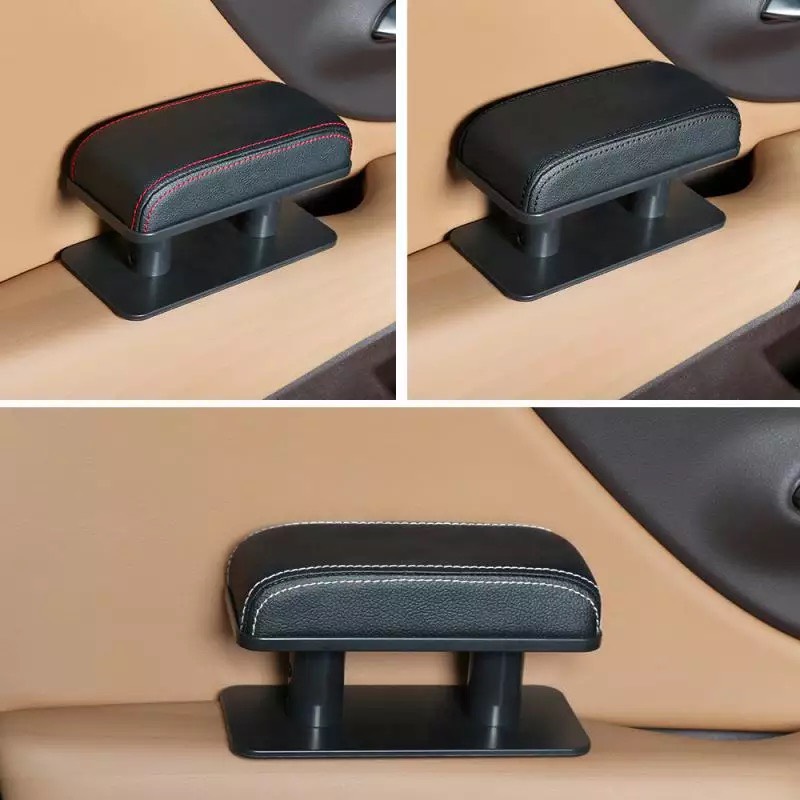 Đệm tỳ tay Đa Năng ô tô Dán vào cánh cửa Xe Hơi, Có Thể Điều Chỉnh Chiều Cao, Chất Liệu da Cao Cấp, Mềm Mại - Ảnh 10
