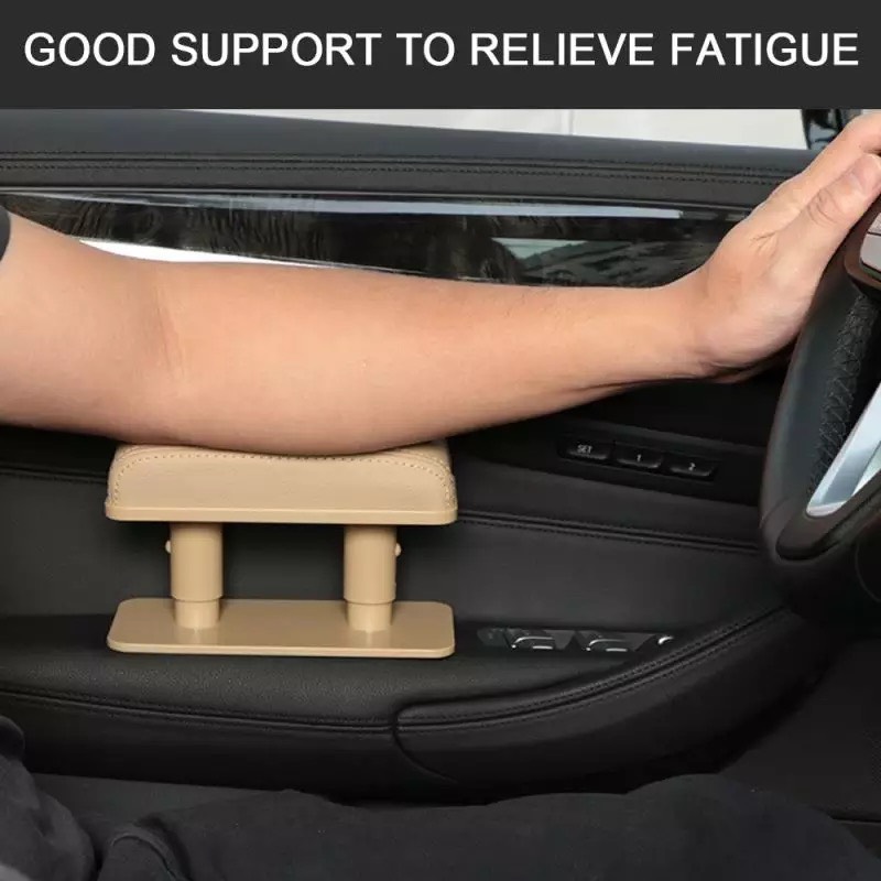 Đệm tỳ tay Đa Năng ô tô Dán vào cánh cửa Xe Hơi, Có Thể Điều Chỉnh Chiều Cao, Chất Liệu da Cao Cấp, Mềm Mại - Ảnh 8