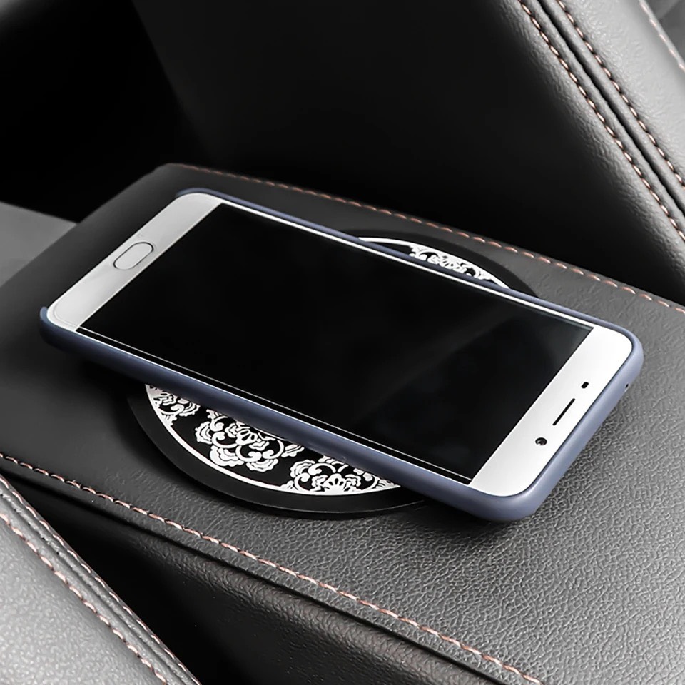 Miếng dán chống trượt, Tấm dán chống trượt taplo xe hơi, Dán để điện thoại, đồ trang trí taplo cố định chất liệu silicon - Ảnh 3