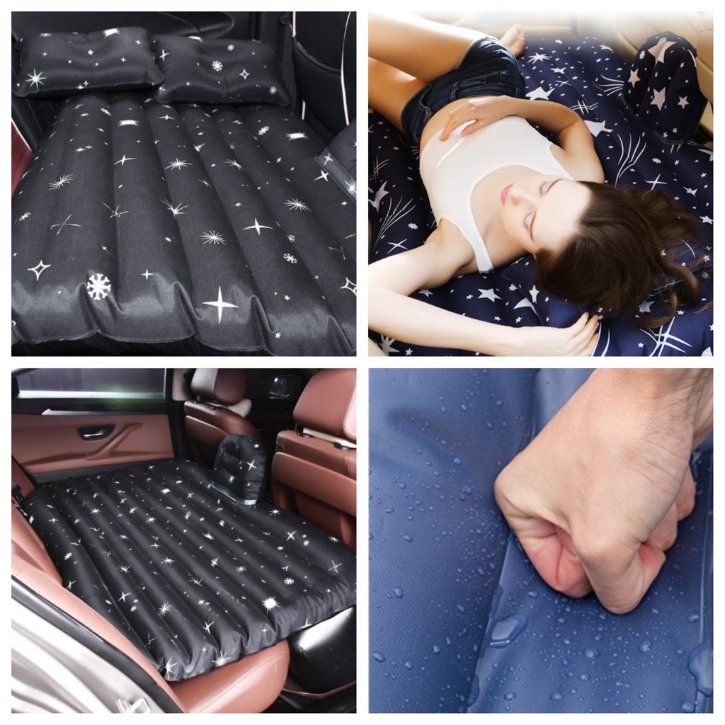 Nệm hơi ô tô dùng cho bé nằm đi du lịch, phù hợp dòng xe 5c hay 7 chỗ - Ảnh 7