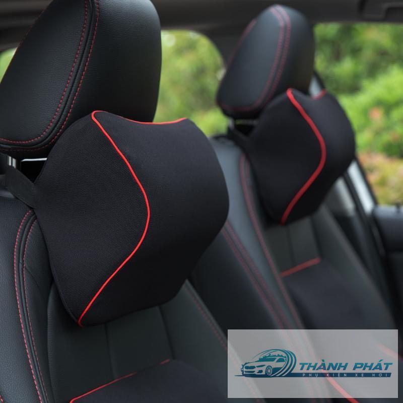 Gối tựa đầu, gối tựa cổ và tựa lưng cao su non dùng cho ô tô, ghế văn phòng cao cấp Kích Thước Lớn - Ảnh 4