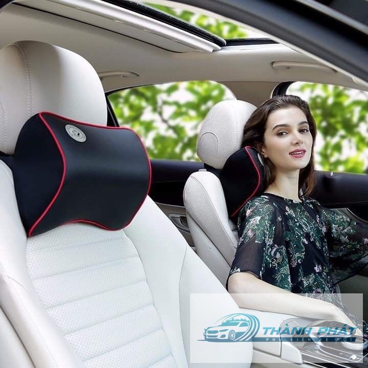 Gối tựa đầu, gối tựa cổ và tựa lưng cao su non dùng cho ô tô, ghế văn phòng cao cấp Kích Thước Lớn - Ảnh 10