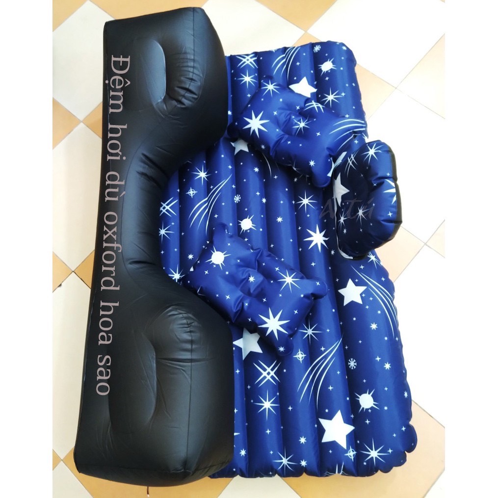 Nệm hơi ô tô dùng cho bé nằm đi du lịch, phù hợp dòng xe 5c hay 7 chỗ - Ảnh 10