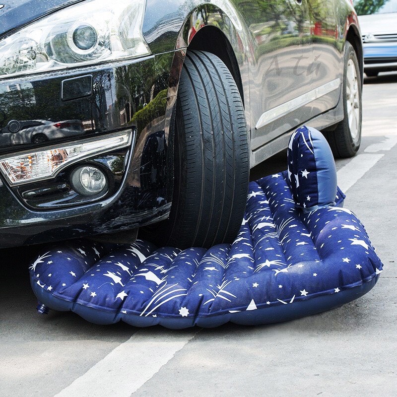 Nệm hơi ô tô dùng cho bé nằm đi du lịch, phù hợp dòng xe 5c hay 7 chỗ - Ảnh 4