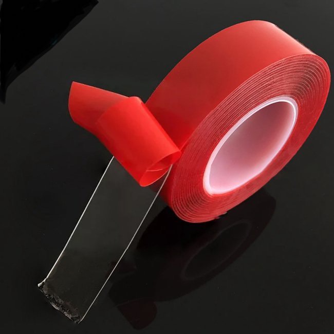 Băng keo 2 mặt, siêu dính, trong suốt dán tường, vật dụng trong nhà, phụ kiện ô tô khác. Kích thước 1cm, 2cm , 3cm x 30m - Ảnh 8