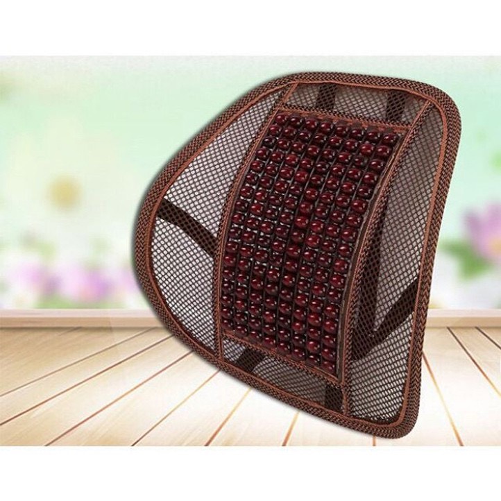 Tựa lưng Lót ghế gỗ , tựa lưng trong ô tô, tựa lưng ghế gỗ cho ô tô, văn phòng HẠT LOẠI 1 ÍT VỠ, lỗ thoáng mát - Ảnh 6