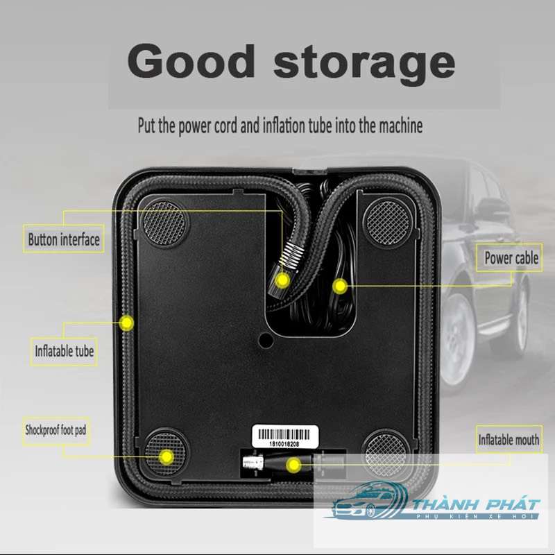 Bơm Lốp Ô Tô, Bơm Lốp Điện Tử STEELMATE P05 Bảo Hành 12 Tháng - Ảnh 6