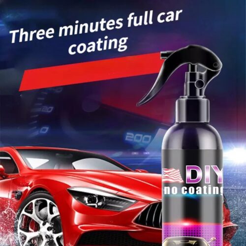 (Tặng mút đánh bóng)Chai Xịt Phủ Nano Chống Thấm Nước Ô tô, Xe Máy - Chất Chống Bám Nước Kính Xe, Kính Cận