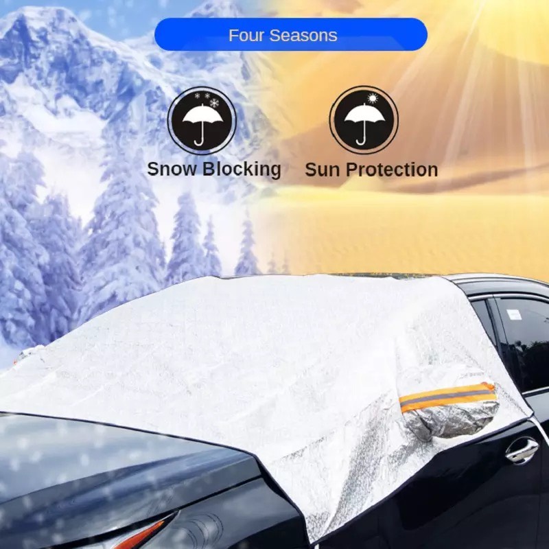 Tấm Chắn Nắng Kính Lái Ô Tô 3 Lớp Phản Quang Cách Nhiệt , Tấm Chắn Nắng Kính Hông - Ảnh 21