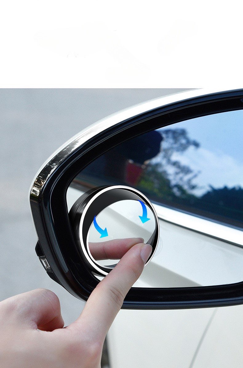Bộ 2 Gương Cầu Lồi Đa Cực 3R-057 3R-035 3R054 xoay 360 độ xóa điểm mù gắn kính hậu ô tô xe hơi - Ảnh 5