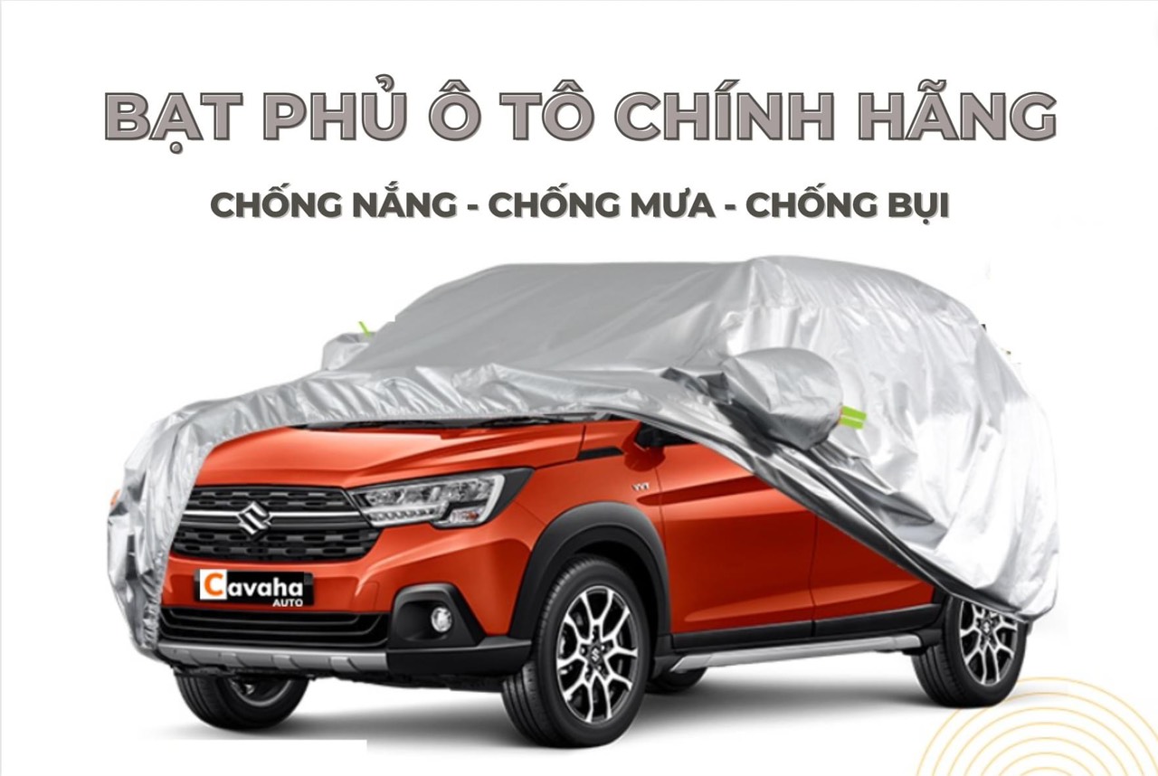 Bạt Phủ Chất Liệu Vải Dù OXFORD, Áo Trùm Xe Ô Tô Dù Xe 7 Chỗ Chống Thấm, Chống Cháy, Chống Tia UV Cho Xe Innova, Fortuner, Mazda, Kia..