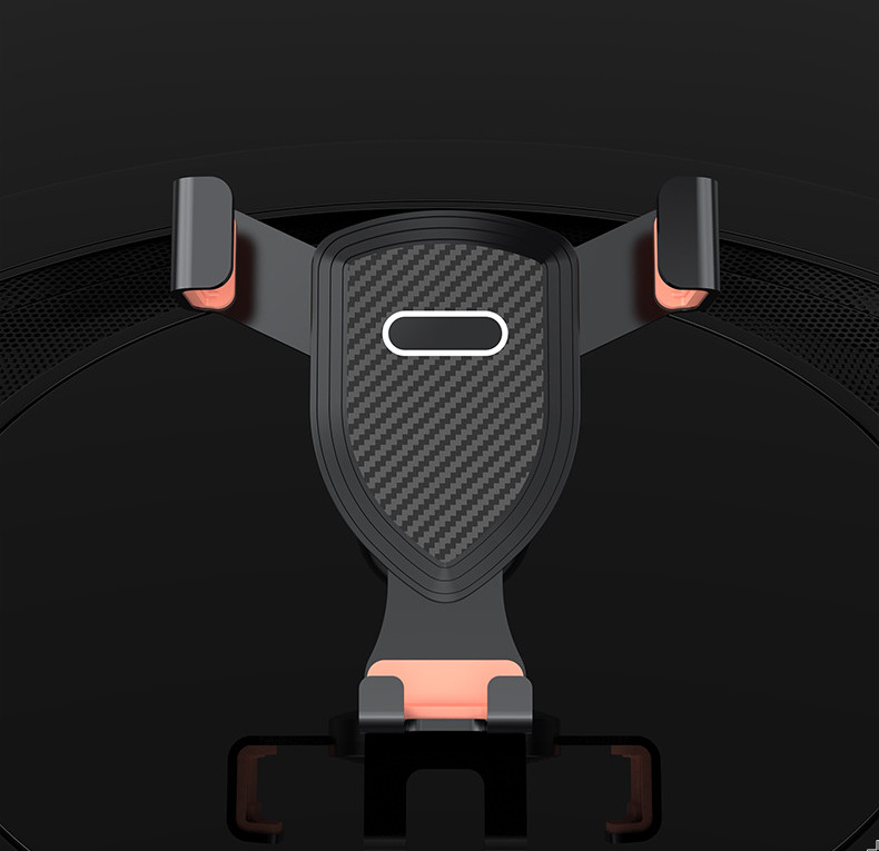 Gía Để Điện THoại, Gía Kẹp Điện Thoại Cửa Gió Điều Hòa Xe Hơi Siêu Nhẹ - ABS Vân Cacbon Siêu Bền - Mẫu 2023 - Ảnh 6