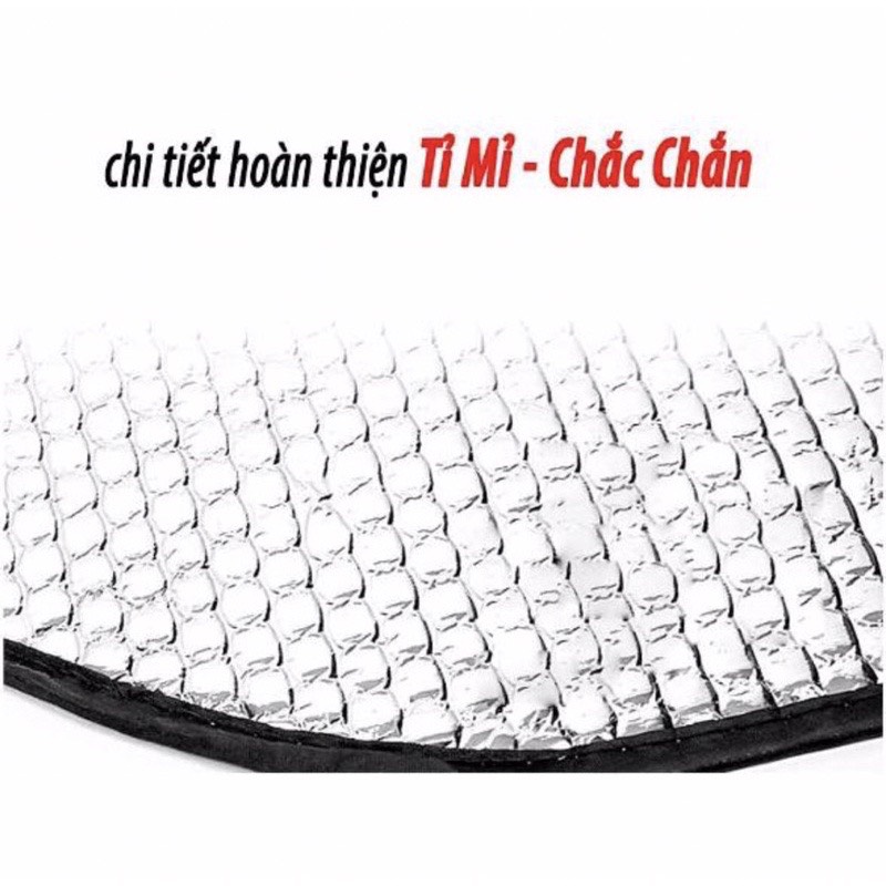 Tấm Chắn Nắng Xốp, Chắn Nắng cửa Kính Hông Cho Ô Tô Bộ 4 Tấm - Ảnh 5