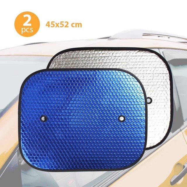 Tấm Chắn Nắng Xốp, Chắn Nắng cửa Kính Hông Cho Ô Tô Bộ 4 Tấm - Ảnh 9