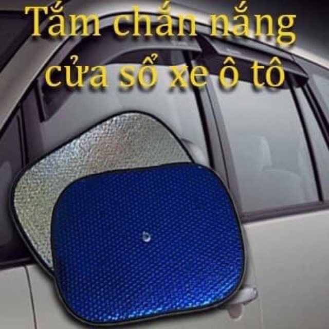 Tấm Chắn Nắng Xốp, Chắn Nắng cửa Kính Hông Cho Ô Tô Bộ 4 Tấm - Ảnh 7