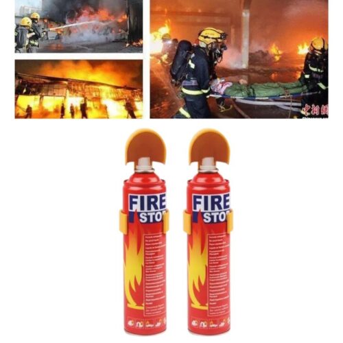 Bình chữa cháy cứu hỏa mini trên ô tô dung tích 500ml, nhỏ gọn, tiện ích cho bạn trên mỗi chuyến hành trình