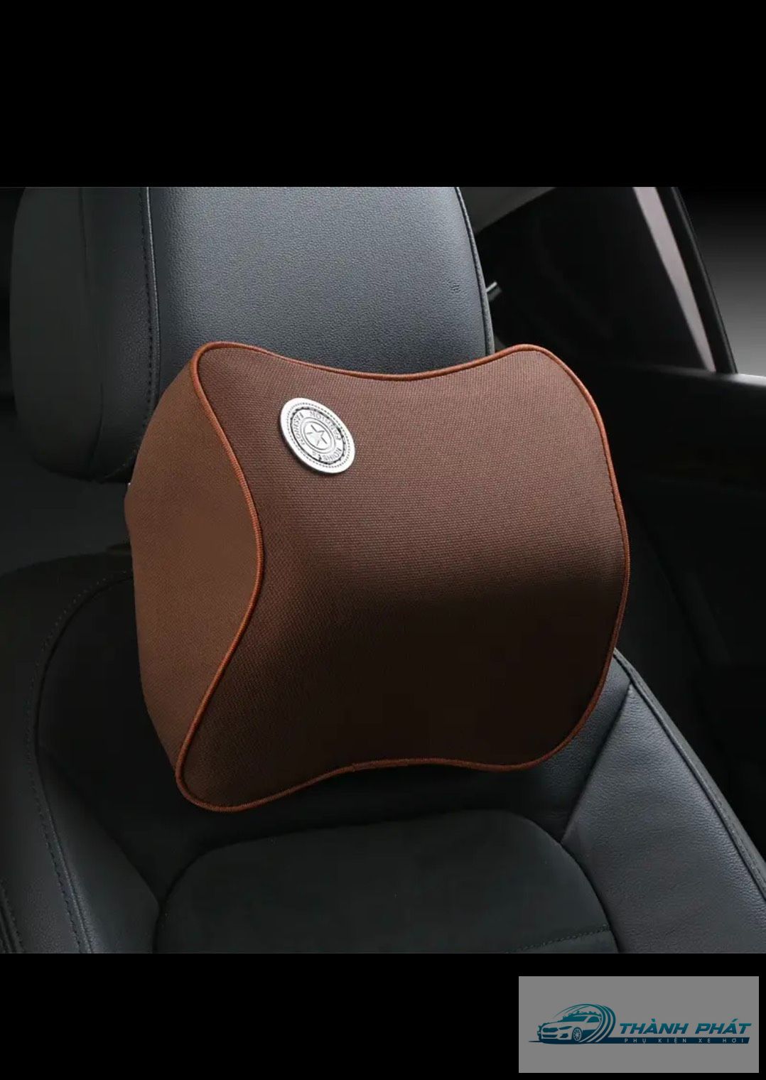 Gối tựa đầu, gối tựa cổ và tựa lưng cao su non dùng cho ô tô, ghế văn phòng cao cấp Kích Thước Lớn - Ảnh 7