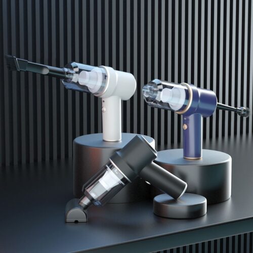 Máy hút thổi bụi đa năng cầm tay không dây sạc pin công suất 120w lực hút 8000Pa - Máy hút bụi mini dùng trên xe ô tô, Văn Phòng