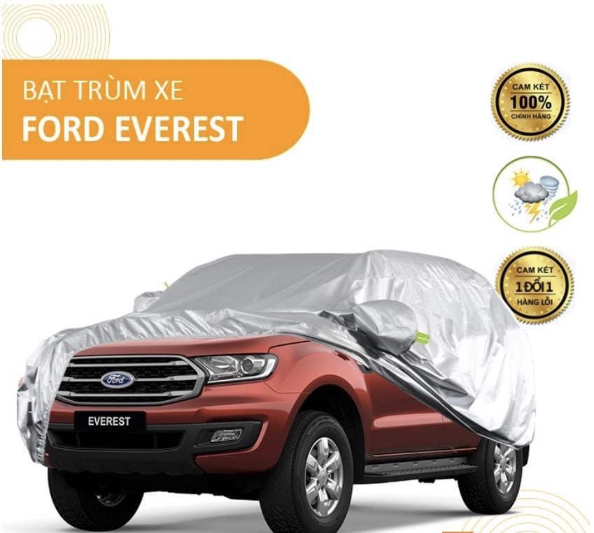 Bạt Phủ Chất Liệu Vải Dù OXFORD, Áo Trùm Xe Ô Tô Dù Xe 7 Chỗ Chống Thấm, Chống Cháy, Chống Tia UV Cho Xe Innova, Fortuner, Mazda, Kia.. - Ảnh 7