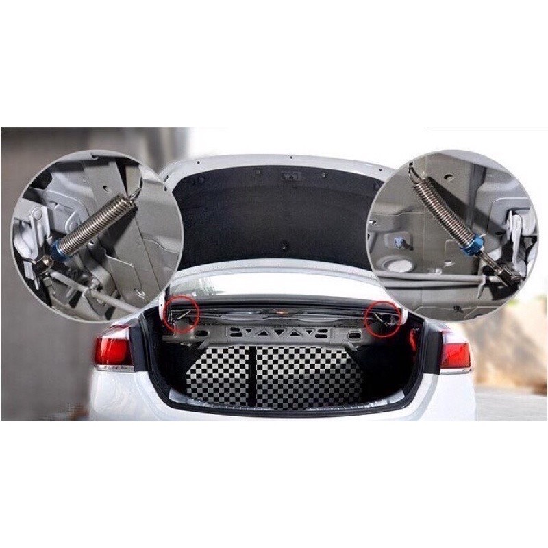 Lò xo tự động nâng mở cốp ô tô thông minh cho các dòng xe Sedan. Đơn giá là 1 cặp 2 chiếc - Ảnh 12