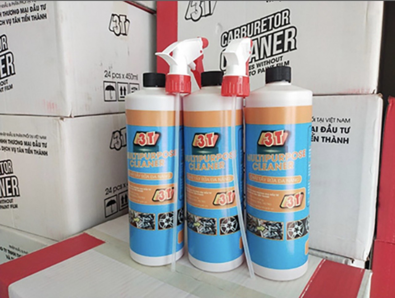 Chất tẩy rửa đa năng 3T - chuyên tẩy đầu bò, lốc máy, vành xe ô tô, xe máy, vết bám lâu ngày các dụng cụ nhà bếp gia đình. Dung tích 1 Lít - Ảnh 5