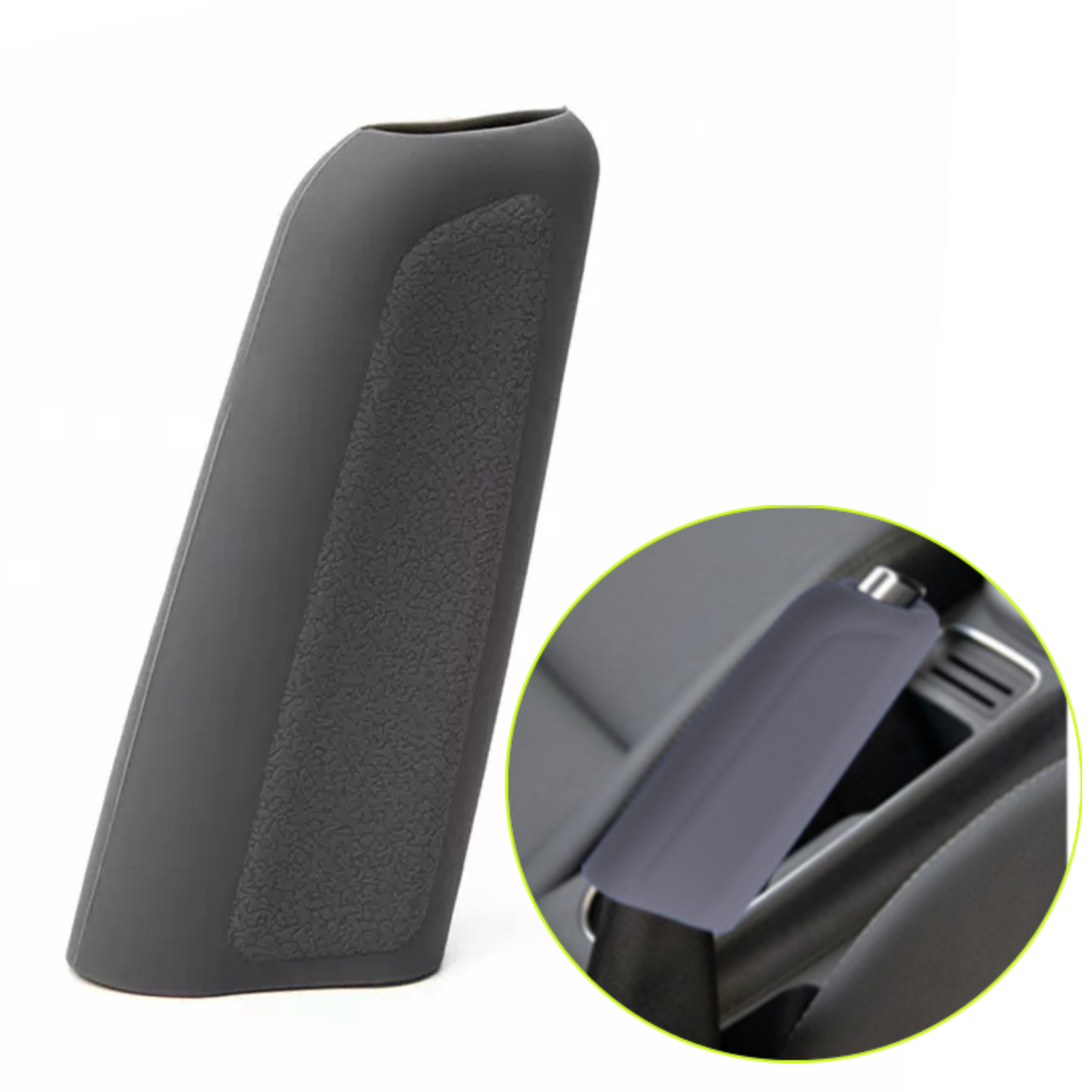 Bọc Cần Số , Bọc Phanh Tay Cho Ô Tô. Chất Liệu SiLICON Cao Cấp. Màu Sắc Đen - Đỏ - Kem - Ghi - Xanh - Ảnh 10