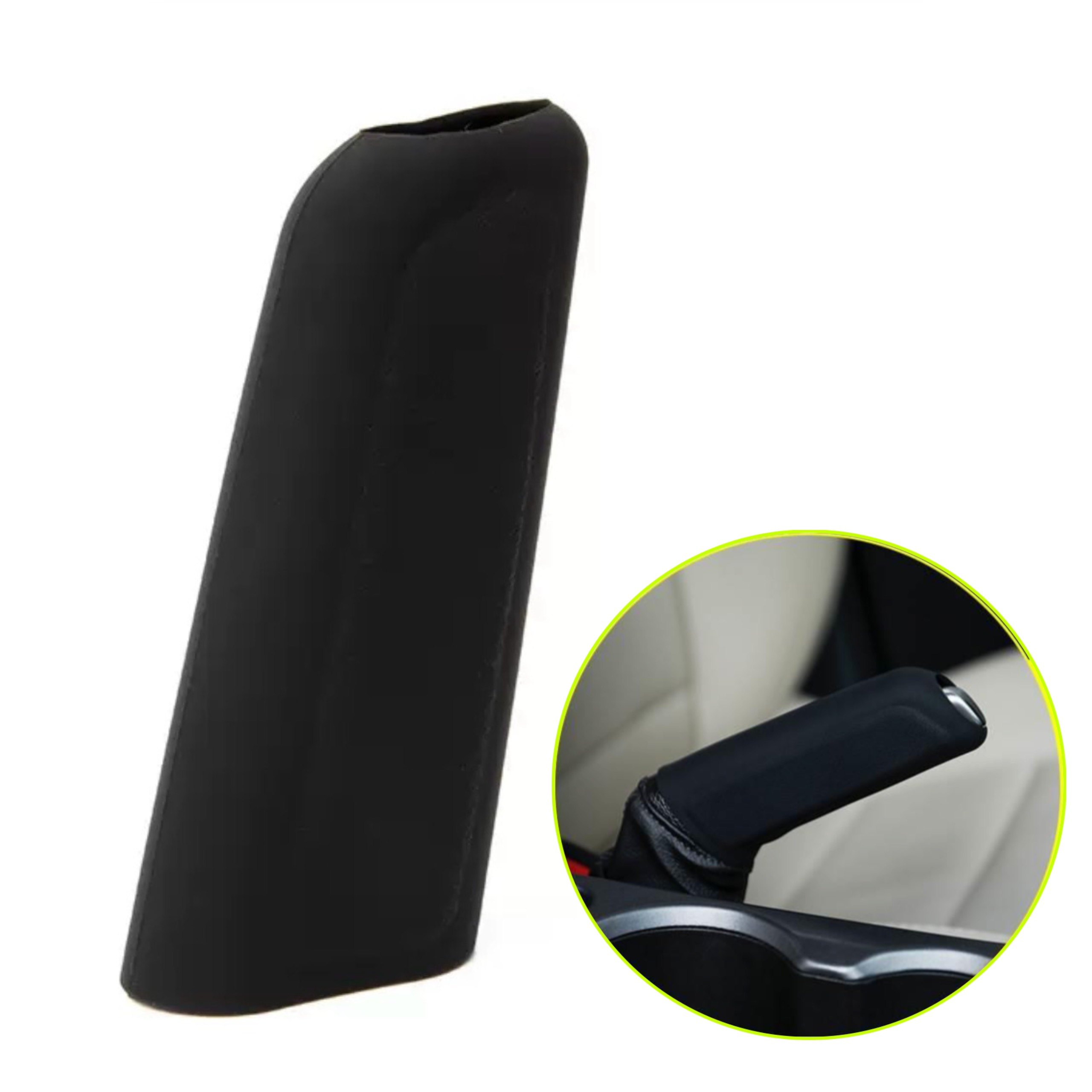 Bọc Cần Số , Bọc Phanh Tay Cho Ô Tô. Chất Liệu SiLICON Cao Cấp. Màu Sắc Đen - Đỏ - Kem - Ghi - Xanh - Ảnh 4