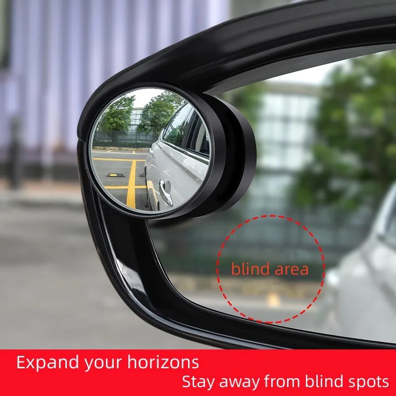 Gương Cầu Lồi Xóa Điểm Mù 2 Trong 1 Kèm Vè Che Mưa Gương Chiếu Hậu. Bộ 2 cái phù hợp xe 4 chỗ đến 7 chỗ bán tải - Ảnh 8