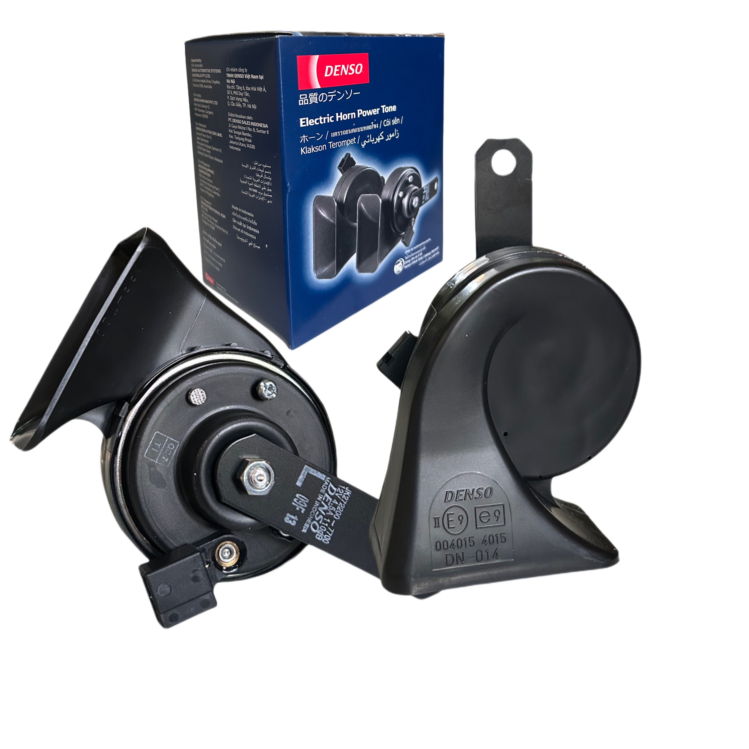 Còi sên Denso chính hãng 1 jack cho xe Toyota sản xuất tại Indonesia. Jack zin cắm trực tiếp không chế dây - Ảnh 5