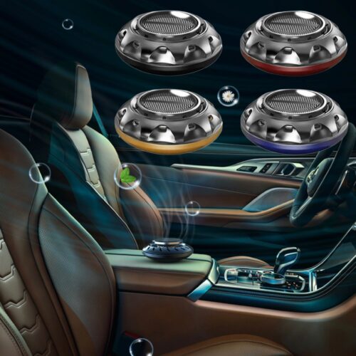 Máy Khuếch Tán Nước Hoa Năng Lượng Mặt Trời Cho Xe Hơi , Tặng Kèm 2 Chai Nước hoa 10ml .