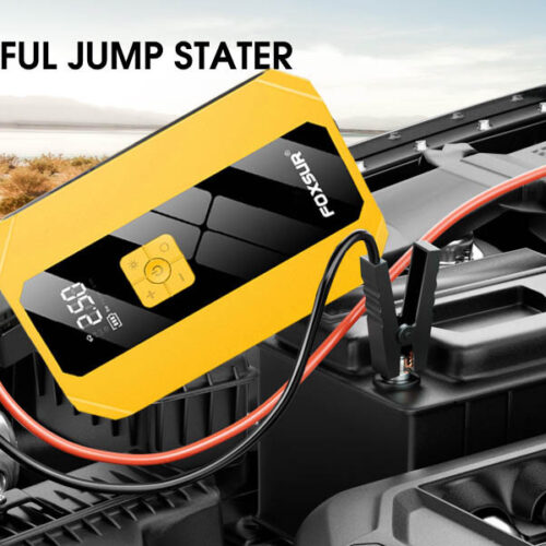 Bộ kích bình ô tô, kích nổ ô tô, xe máy, ô tô - Bơm Lốp Ô Tô Không Dây { BẢO HÀNH 6 THÁNG} - Thương Hiệu FOXSUR