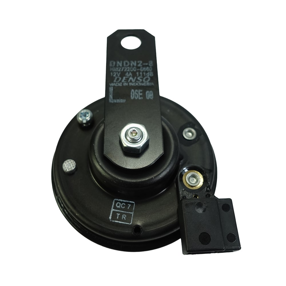 Còi ô tô sên Denso chính hãng 12V 1 jack cho xe Toyota sản xuất tại Indonesia. Jack zin cắm trực tiếp không chế dây - Ảnh 6